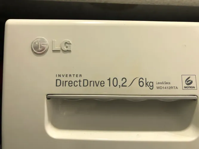 Lava e Seca LG Inverter 10.2/ 6kg