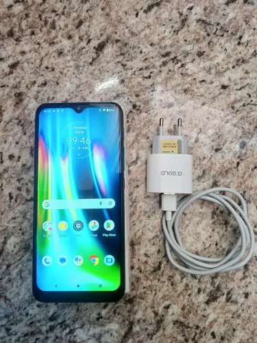 Motorola Moto G9<br>64 GB<br>2 Chips <br>Biometria<br>Carregador <br>Tudo ok ?