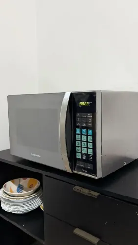 Microondas Panasonic Espelhado 