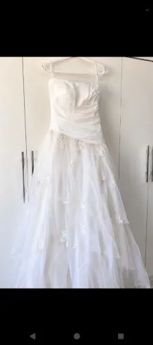 Vestido de Noiva Branco - Lindo e Elegante