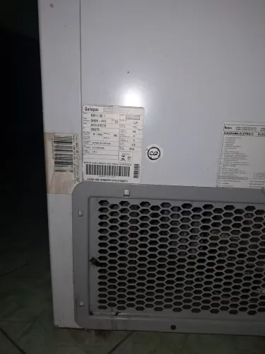 Freezer Horizontal tampa de vidro
