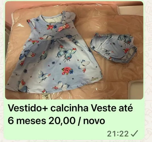 Roupa de bb - menina 