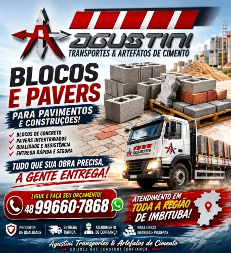 PAVERS BLOCOS e CALHAS