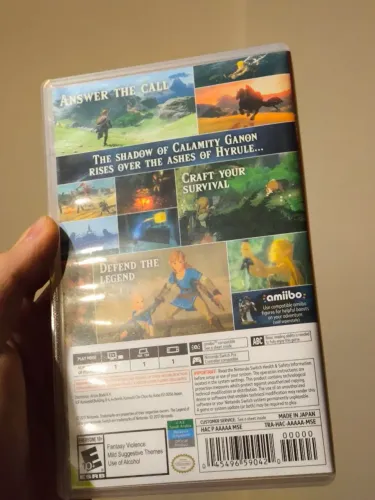 Zelda: Breath Of The Wild (nintendo switch 1)