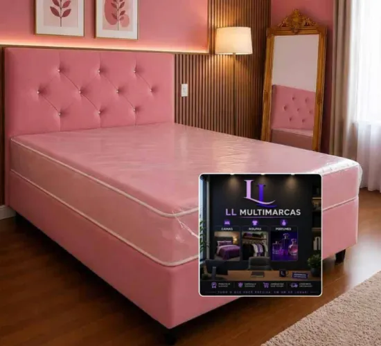 Cama box casal