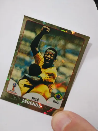 Figurinha Legends Pelé Copa 2018