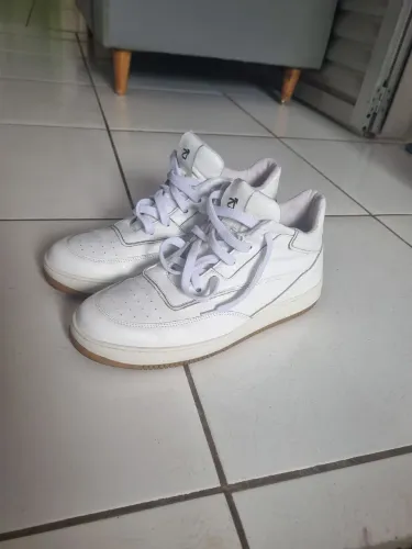 Tênis Casual Celeste (Couro legítimo premium) - Marca: Alto Calçados