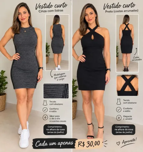 Vestidos TAM P.