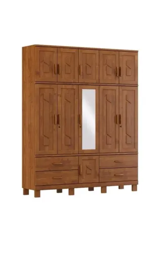 Guarda roupa novo de madeira triplex 