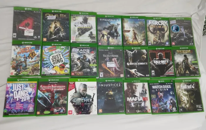 Lote jogos Xbox One