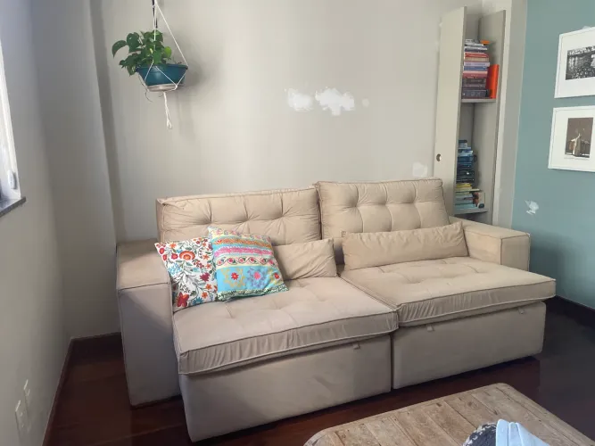 Sofá reclinável 