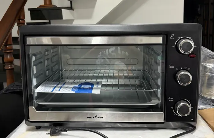 Forno Elétrico Britânia 44L 1500W 220V Inox Grande 