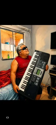 Teclado sampliados/Pegasus/Yamaha/Casio vendo troco