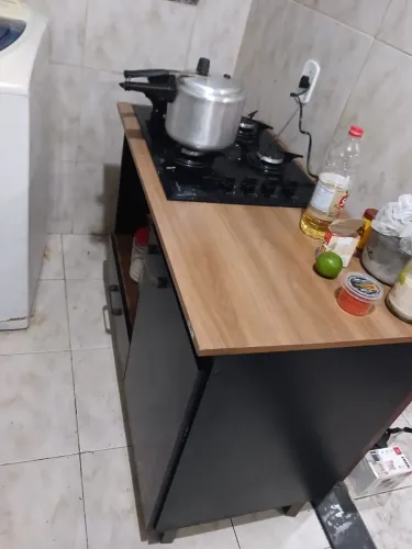 Balcão de Cozinha com Cooktop 4 Bocas - R$ 450