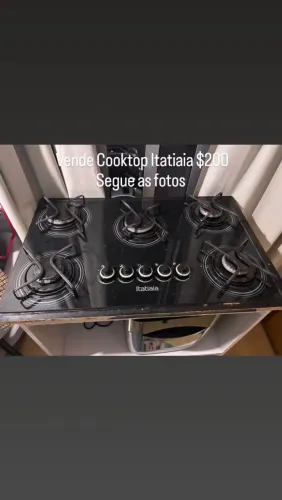 Cooktop 5 bocas Itatiaia 
