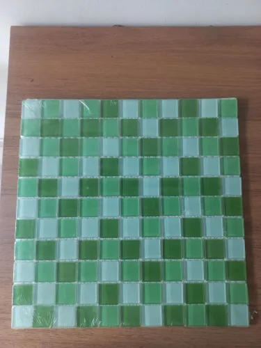 Mosaico pastilhas de vidro decoração