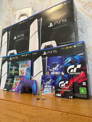 Ps5 Slim 825gb e 1TB - M. Digital | IMPECÁVEL, aceito seu ps4 slim e Xbox Siries S !