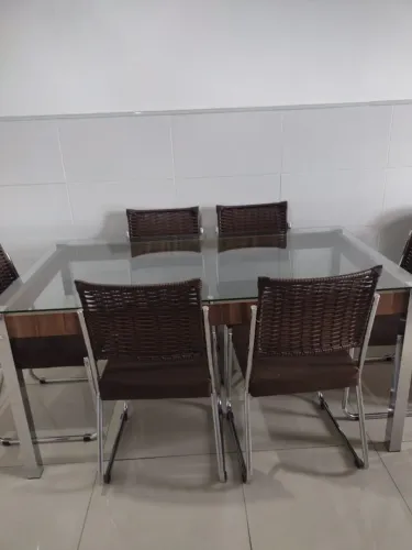 Mesa de jantar 6 lugares