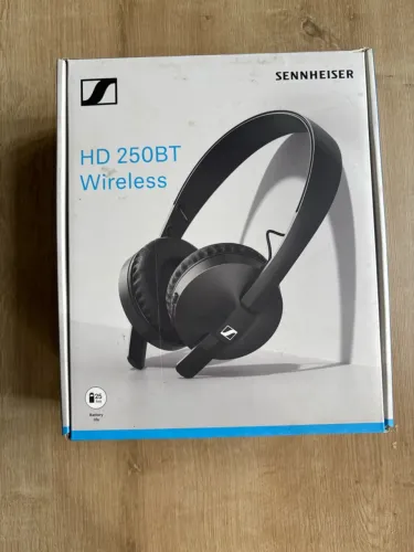 Fone De Ouvido Sennheiser Hd 250bt Bluetooth 5.0 Preto