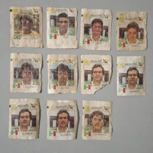 Figurinhas da copa México 86 VENDA AVULSA