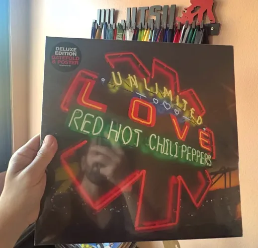 Lp Red Hot Chili Peppers ?Unlimited Love ? importado LACRADO gatefold Duplo