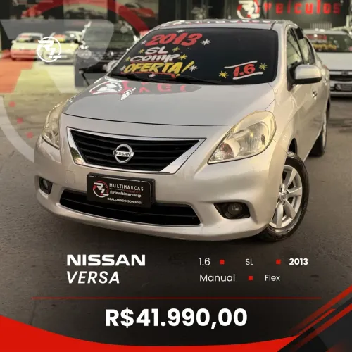 Nissan Versa SL 1.6 16V Flex Fuel 4P Mec. 2013