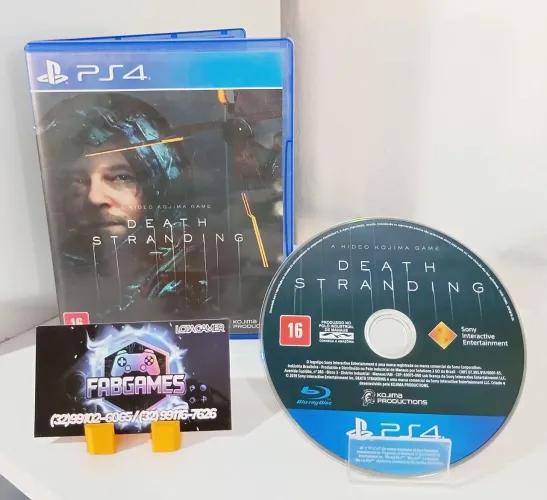 Jogo PS4 Death Stranding. Aqui na LOJA FABGAMES