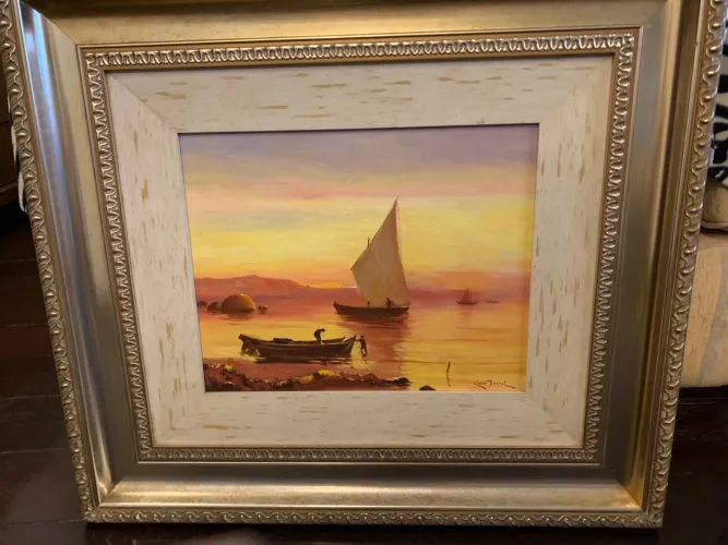 Vendo Quadro: Marinha (Paquetá) - César Barral
