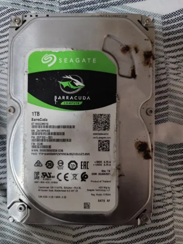 1 TB de HD Sata