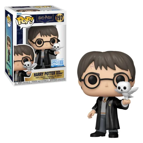 Funko pop! Harry Potter with hedwig 20th exclusive.