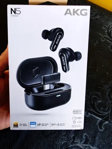 AKG, Fone de Ouvido Bluetooth, AKG N5 Hybrid