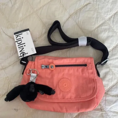 Bolsa Kipling Salmão - Tiracolo - ORIGINAL