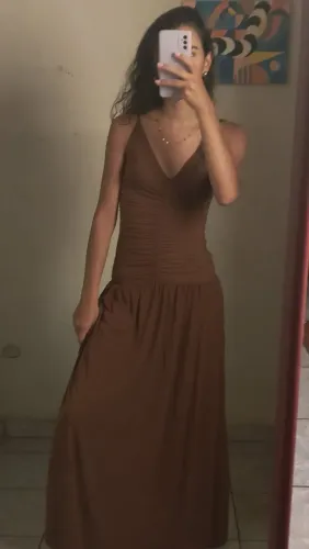 Vestido Plissado - XS