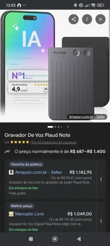 Vendo plaud note