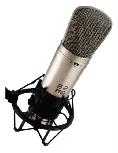 Microfone Behringer B-2 Pro Condensador Cardióide Cor Dourado