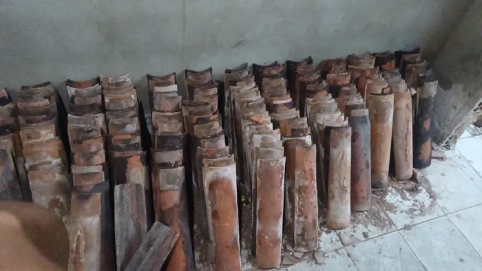 1.000 Telhas Usadas - Ótimo Preço