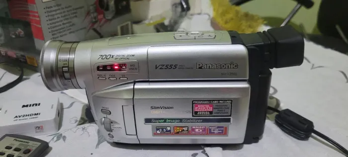 Filmadora Vintage Panasonic NV-VZ555BR Completa