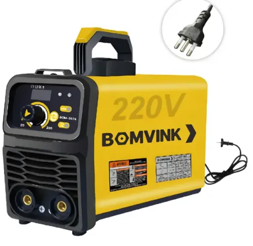 Máquina De Solda 220v 4.6kw Flex Tig Lift Sem Gás 50/60 Hz 220v