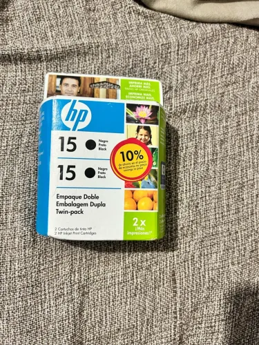 Cartucho de Tinta HP 15 Preto