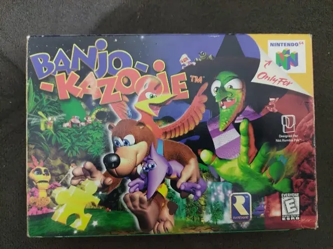 Banjo Kazooie Nintendo 64 Caixa