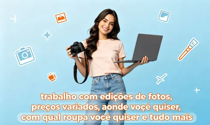 Trabalho com edição de fotos