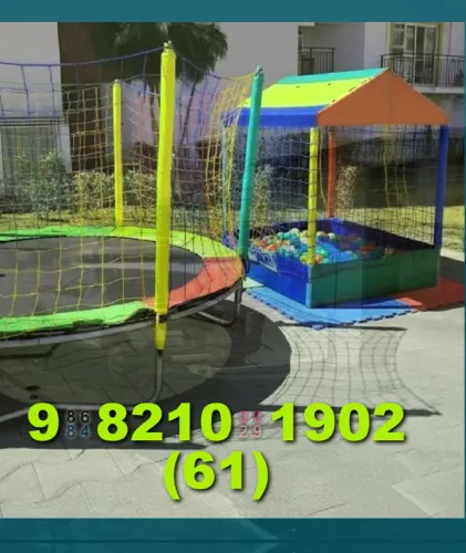 Locação de brinquedos! Disponíveis em Águas Claras, Taguatinga e Sudoeste!