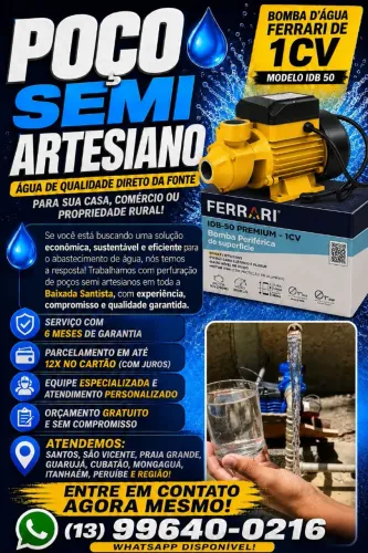 Poço Semi Artesiano