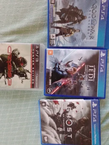 VENDO JOGOS MÍDIA FÍSICA PS3, PS4 RETRO A PARTIR DE 59,00COMPATÍVEL COM PS5