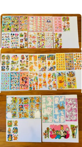 Stickers adesivos - SUPER ACERVO DE ADESIVOS VINTAGE! Venda completa