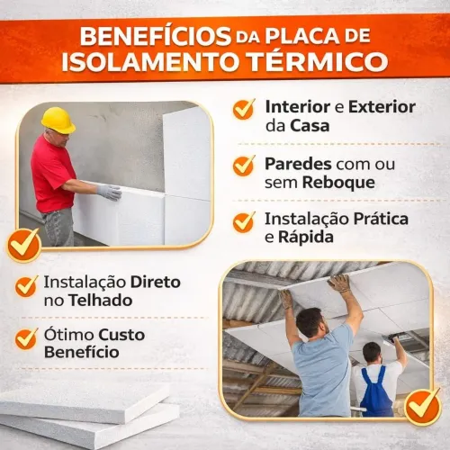 Placas de Isopor EPS 1mx50 cm Antichama 1cm 2cm 3cm 4cm Direto da Fábrica Promoção 