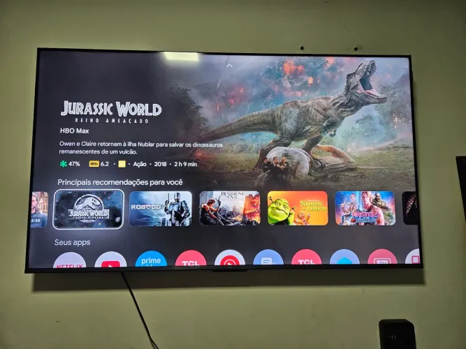 TV TCL QLED 55"