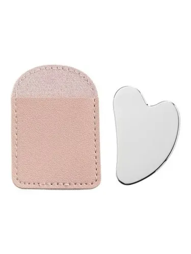 Guasha Placa De Massagem Massageador Facial Inox Guacha