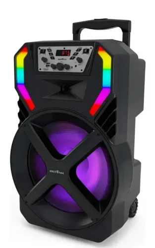 Caixa de Som Britânia BCX12100 700W Bluetooth com LED