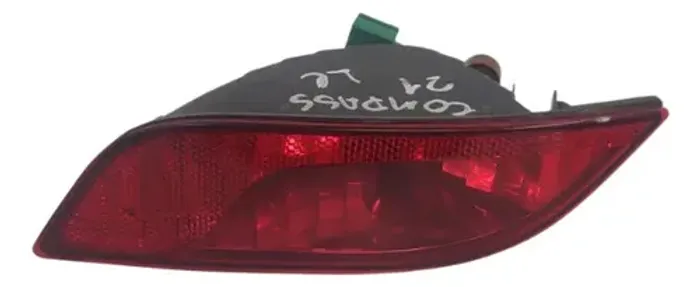 Refletor Olho De Gato Lado Esquerdo Jeep Compass 2019 A 2021 Vermelho
